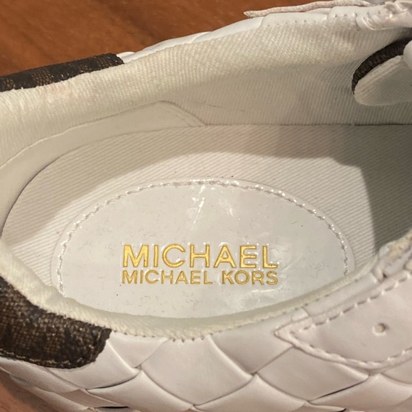 Michael Kors Keating Woven Sneakers, Size 8 - Picture 7 of 16